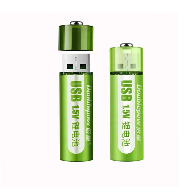 New arrivals 1800mwh 1.5v lithium ion rechargeable usb aa rechargeable batteries with magnetic for toys