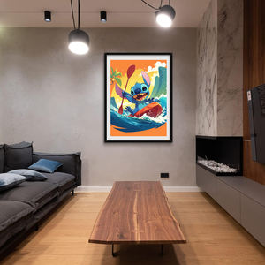 COOLEVE 5D DIYフレームレスフルドリルモザイクダイヤモンドアート絵画キットユニークでスタイリッシュなJapandiヨーロッパ風景アニマルホームクリエイティブ - Product Image 3