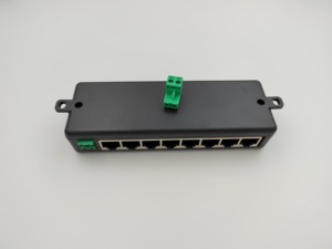8 Port Gigabit 1.25A PoE enjektörü hepsi bir arada DC12V-48V 8 arayüzleri pasif adaptörü Ethernet modülü üzerinde güç enjektör - Product Image 4