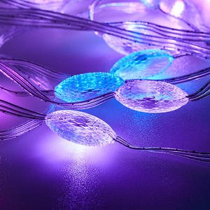 50LEDs noel dize ışık adresli RGB renk değiştirme tatil aydınlatma müzik Sync RGBIC şenlikli dize ışık - Product Image 1