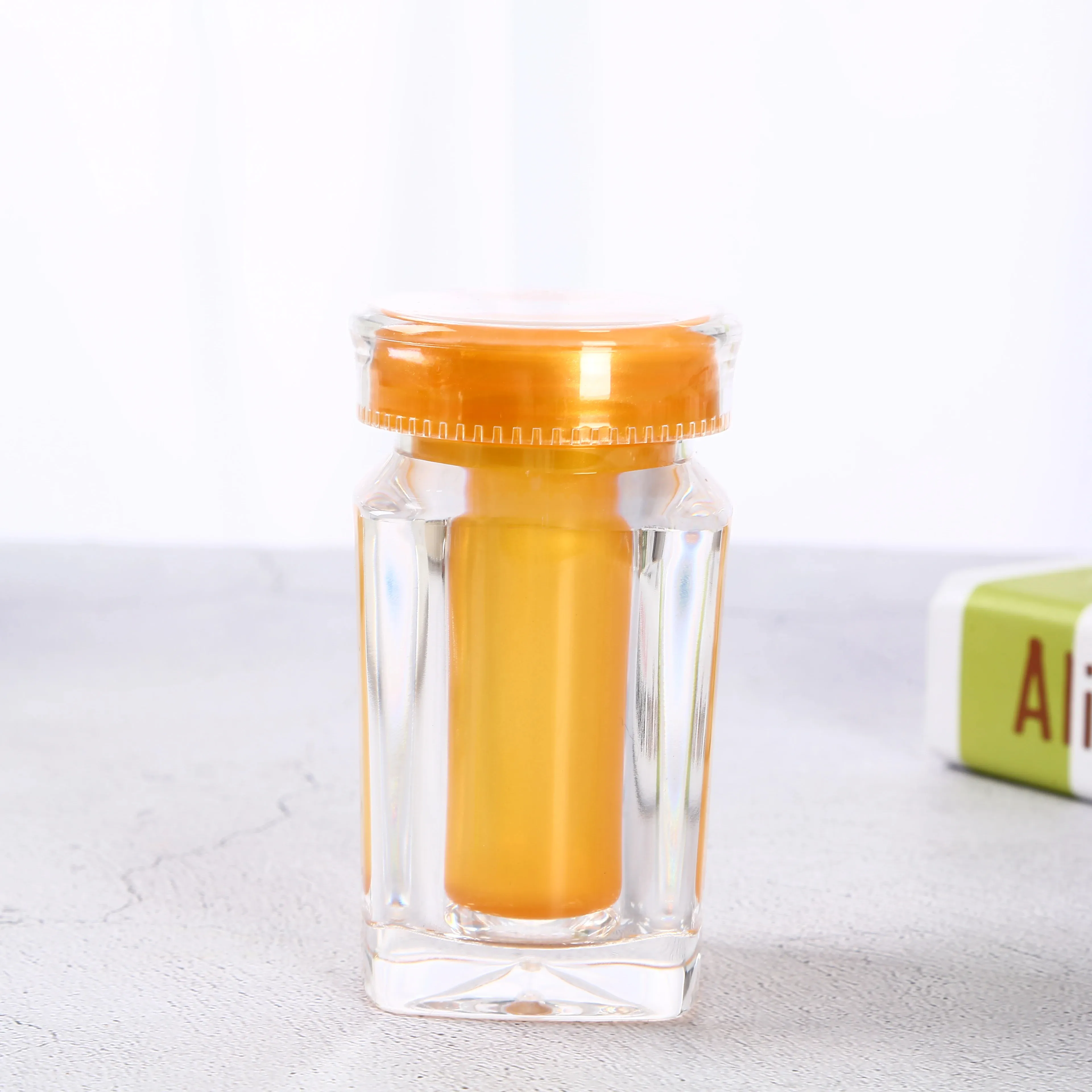 Tùy chỉnh kích thước 60 ml Cam kín viên nang chai pha chế chai nhựa container bao bì y tế Pill Jar với nắp