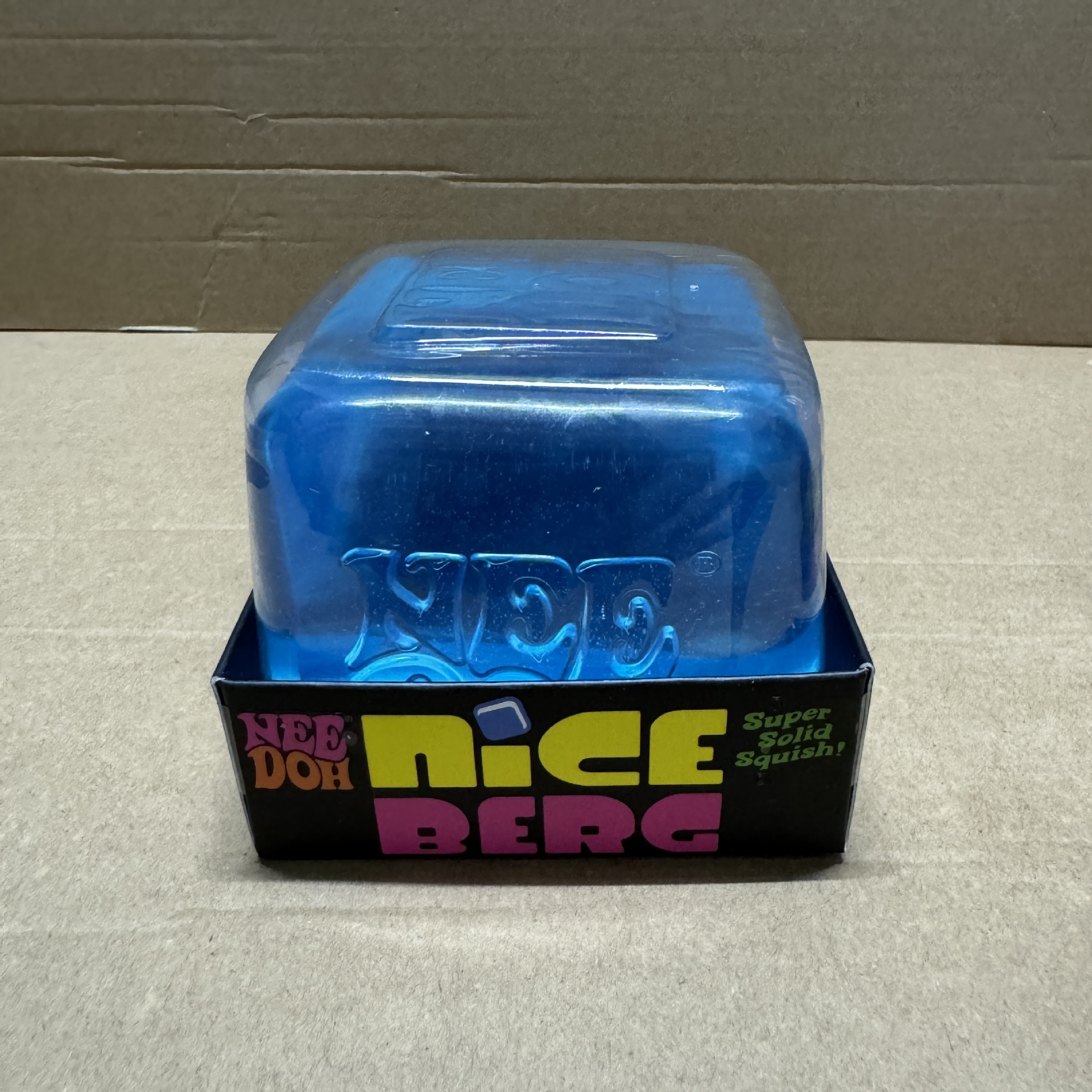 8 in cube Blue