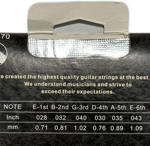 Venta directa de fábrica china, cuerda de guitarra clásica, cuerda de nailon de alta calidad, accesorio de instrumento de 6 cuerdas, precio al por mayor