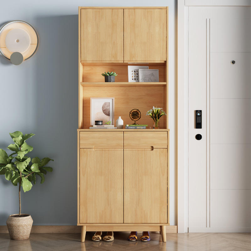 2908 color de madera (Gabinete del zapato de dos puertas)