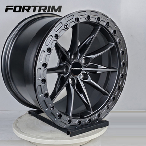Fortrim Beadlock Giả Mạo Bánh Xe 18-22 Inch 5x112 5x120 Sâu Lõm Kéo Đua Bánh Xe Cho BMW M2 M3 M4 M340i G80g82 - Product Image 1