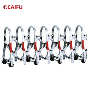 รั้วกั้นแบบพับได้ปรับขนาดได้ รั้วกั้นแบบยืดหดได้ รั้วกั้นแบบพับมือ สำหรับรถไฟใต้ดิน - Product Image 2