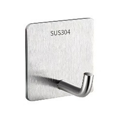 Gancho Trompa de Elefante Plateado 38*38mm