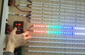 Pixel RGB LED Controller Digital indirizzabile LED Strip Controller per 5V 12V 24V WS2812 WS2811 SK6812 RGBIC Strip Module Lights
