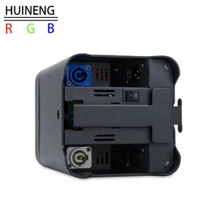 Tam renkli 6 adet pil Par işık pil-powered 6in1 LED Par işık 6X18W UV UV kablosuz DMX kontrol DJ sahne aydınlatma - Product Image 4