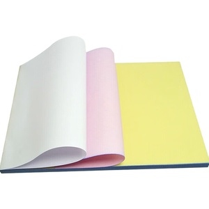 Papel A4 plano sin carbón de 4 enlaces, 1000 páginas con varios colores y múltiples facturas para imprimir papel de impresión de ordenador de 210*297mm