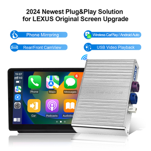 Exploter LVDS Wireless <strong>Decoder</strong> Retrofit for Lexus AV16LXSI IS 2013-2017 LX570 2016-2021 ES 2015-2017 Carplay Android Auto Module - Product Image 3