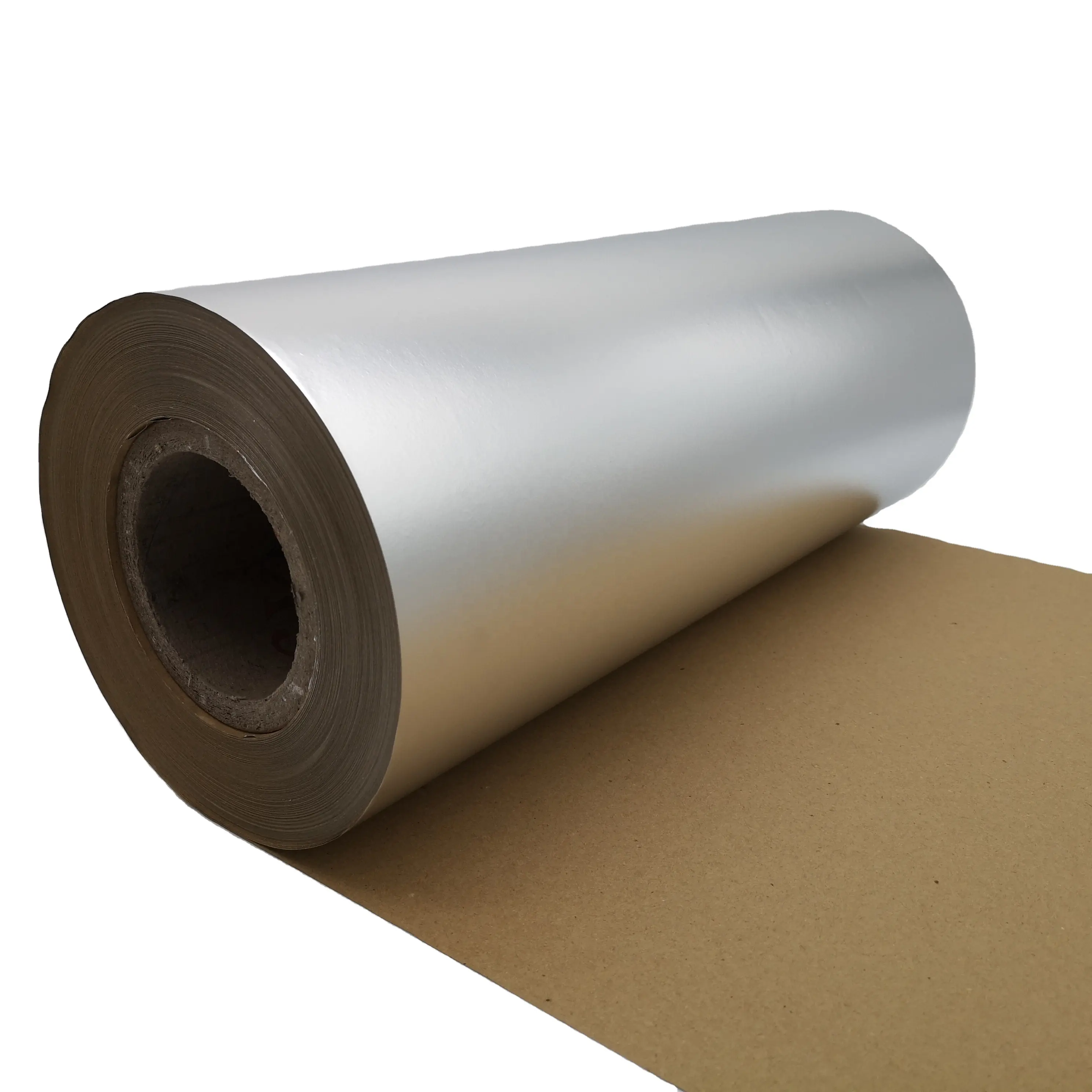 New Arrival Aluminum Foil Laminated Kraft Paper Aluminum Foil Laminated Paper