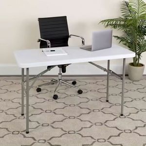 Space Saving Large Modern Folding Centre <strong>Computer</strong> Table Console Table Minimalist - Product Image 3