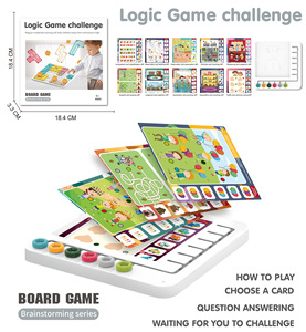 Learning Toys Slide Color and Shape <strong>Matching</strong> Brain Teasers Educational Toys for Kids Learning Logic Game <strong>Challenge</strong> - Product Image 3