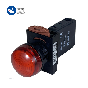 NPL22-RI-L ไฟ LED แสดงสถานะนำร่อง ac/dc 220 ~ 240V ชนิดป้องกันการรบกวน