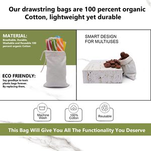 Logo Anpassen Kordel zug Baumwoll taschen Kaffeebohnen Staub dichte Tasche Cotton <span class=keywords><strong>Plain</strong></span> Soft Cotton Rope Schmuck Verpackungs beutel