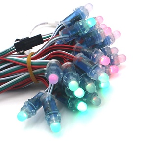 WS2811 RGB светодиодный пиксельный свет DC5V индивидуально адресуемый 12 мм круглые модули водонепроницаемый полный цвет с IP68 рейтинг - Product Image 5
