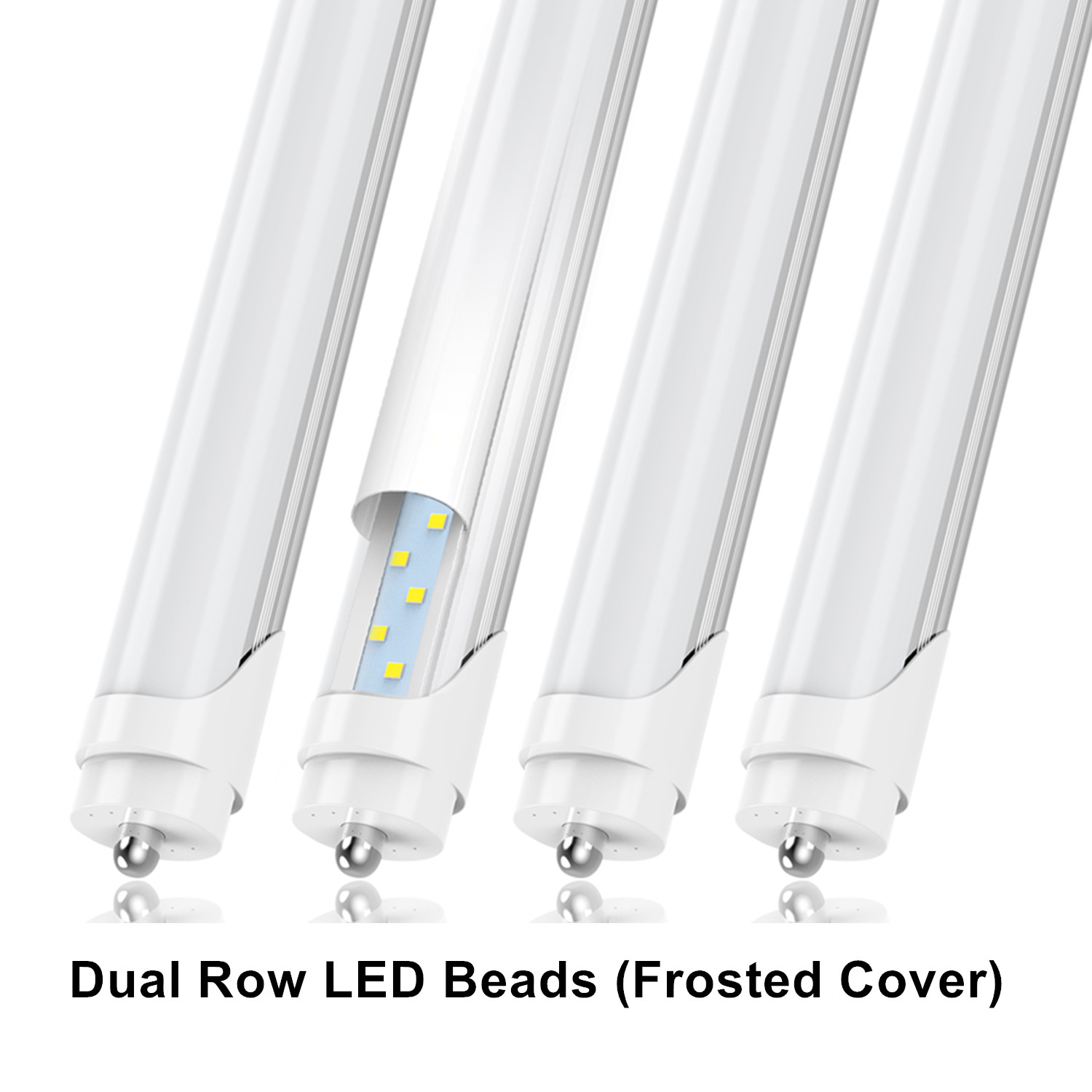 Perles LED à double rangée (couvercle givré)