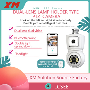 กล้องวิดีโอรักษาความปลอดภัยในบ้าน2*3.0MP ระบบ WIFI สองทางระบบเสียงและไฟกลางคืนอบอุ่นกล้องเครือข่ายรักษาความปลอดภัยในบ้าน - Product Image 6
