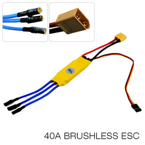 Дешевый Бесщеточный Регулятор скорости двигателя XXD 40A ESC для радиоуправляемого самолета квадрокоптера мультикоптера