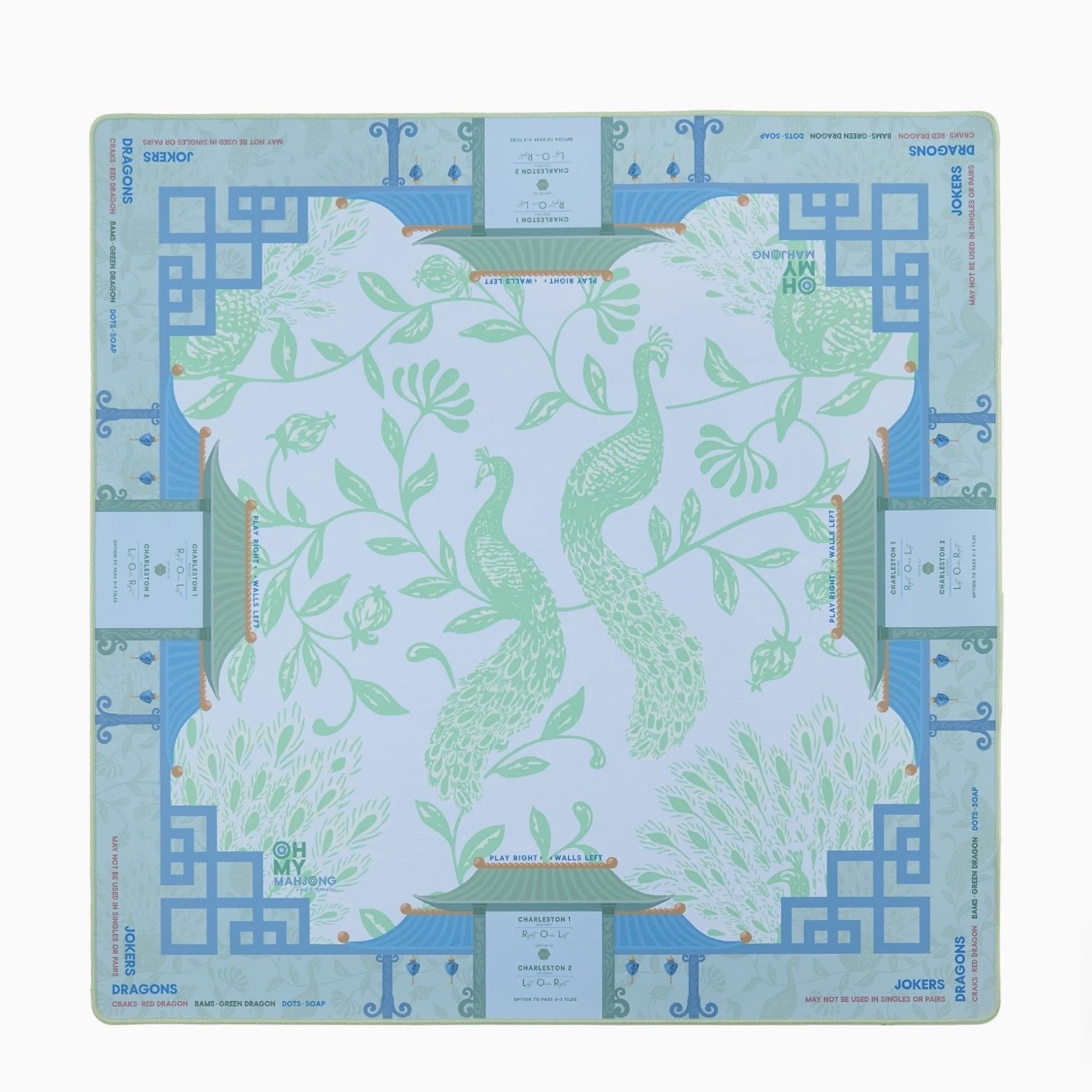 Blue peacock