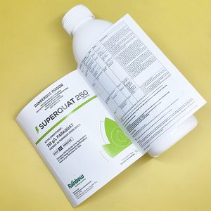 Etiqueta de Herbicida Glifosato Agrícola Adesiva, Etiqueta de Papel Multicamadas, Etiqueta de Frasco de Pesticida Removível - Product Image 6