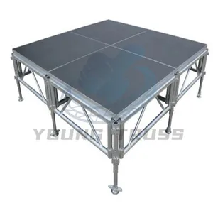 Chất lượng cao di động di động hợp xướng giai đoạn Riser Trailer Hợp kim nhôm sân khấu sự kiện cho xe tải Thập Tự Chinh - Product Image 1