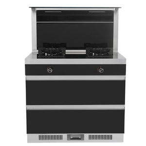 家用厨房4合1电磁炉多功能燃气灶 + 抽油烟机 + 单蒸汽单烤箱 - Product Image 4