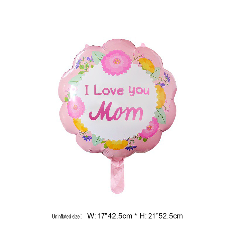 Ballons ronds roses