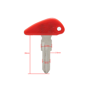 Hint motosiklet için acil siyah anahtar boş Transponder anahtar kabuk kesilmemiş yedek motosiklet anahtarı - Product Image 4