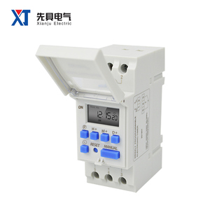 AHC-15 multifunktionaler programmierbarer wöchentlicher Timer Digitaler LCD-Schalter Zeitrahmer Werksverkauf DIN-Schienenmontage hohe Qualität - Product Image 3
