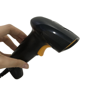 Precio más bajo Escáner de código de barras láser Lector de código de barras con cable de mano Escáner de código de barras láser 1D - Product Image 6