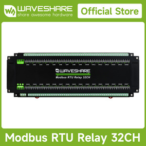 <strong>Modbus</strong> RTU <strong>Relay</strong> 32CH Waveshare <strong>Relay</strong> <strong>Module</strong> RS485 Interface With Multiple Isolation Protection Circuits - Product Image 2