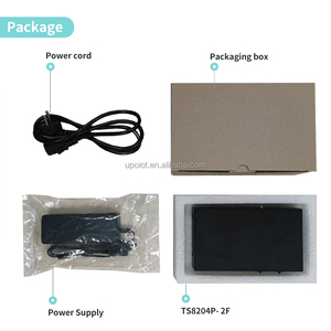 Conmutador Gigabit PoE de 4 puertos, LAN Ethernet estándar de 48V para conmutadores de red de RED DE CÁMARA IP CCTV - Product Image 3
