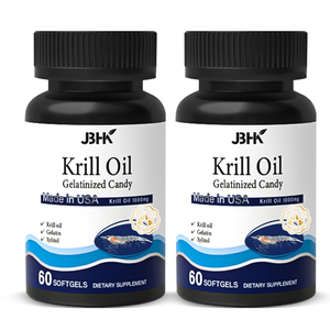 OEM /ODM saf etiket beslenme Krill yağ kapsülleri <span class=keywords><strong>w</strong></span>/Omega 3 6 9 sağlık desteği glutensiz doğal balık yağı alternatif