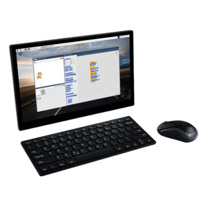 Mini-Computer 13,3 Zoll PiPad HD-Bildschirm Touchscreen Eingebauter Himbeer PI 3A mit USB/Ethernet-Schnitts tellen TV/Musik/Arbeit/Studium