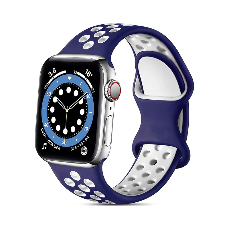 Dark Blue+White