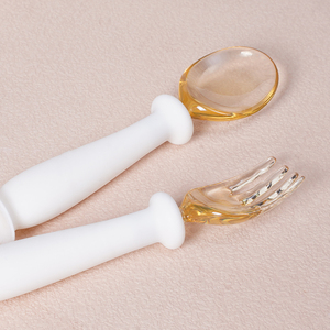 Biểu tượng tùy chỉnh Silicone bé muỗng và nĩa đặt trẻ em dao kéo với logo bao gồm dĩa và thìa - Product Image 4