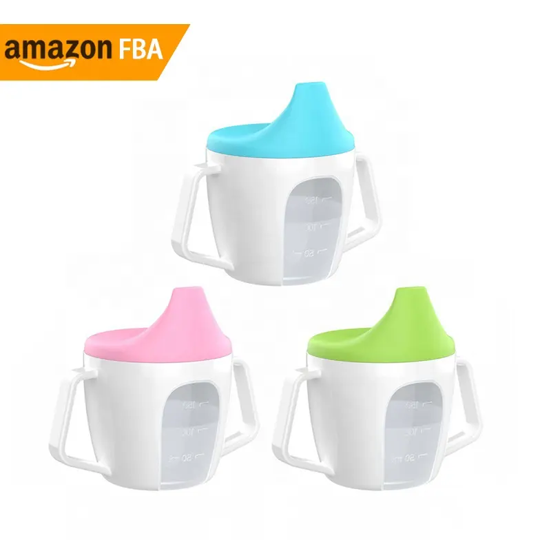 Nouveaux produits 2024 bébé gobelets 150ml enfants en plastique Sippy tasse coloré Sippy tasses pour les tout-petits