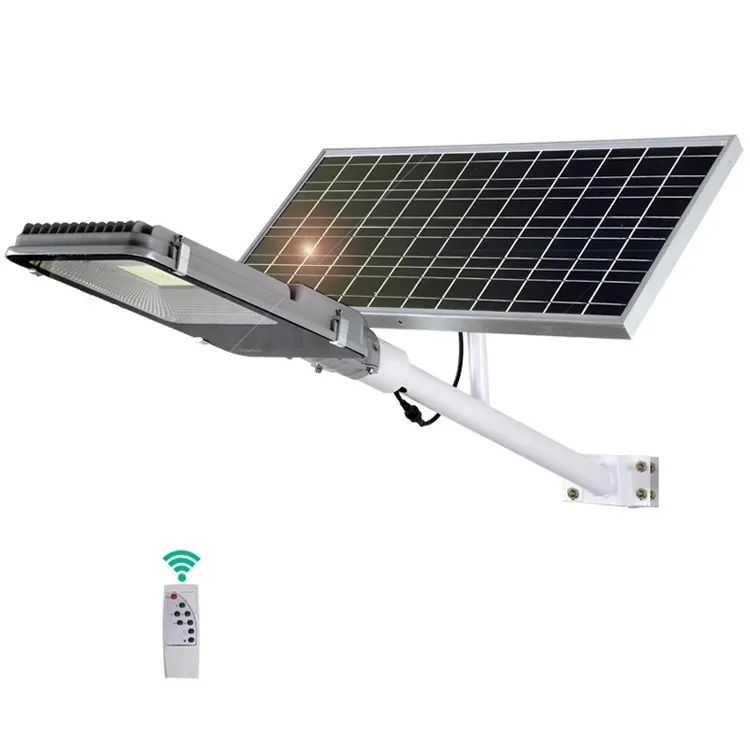 12000 Lumens Ip67 Jardim Outdoor Lighting Lights 20 Watt 30W 600W 1000W 100W 200W Split Lâmpadas Led Solar Street Light Com Sensor