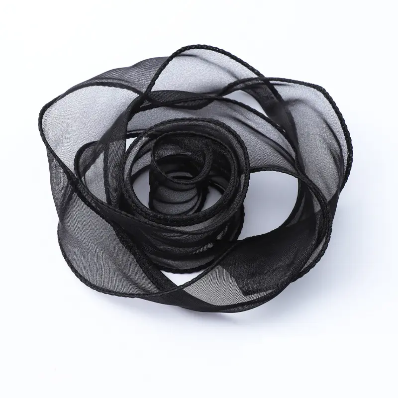 4cm*10yards Fishtail Ribbon For Diy Flower Packing Yarn Bouq