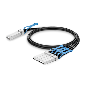 Factory Direct 100G QSFP28 to 4x25G SFP28 Active Direct Attach Copper Breakout Cable Compatible PoE <strong>Network</strong> Compatible - Product Image 2