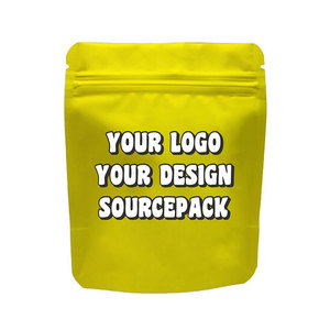 1 gram 3.5g 7g 14g 28g 1 oz 1lb kuru çiçek ambalaj çocuk dayanıklı fermuar ayakta Mylar çantalar - Product Image 1