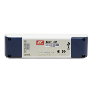 Mean Well SBP-001 programmatore di ricarica della batteria intelligente USB PMBus CANBus UART connessione e configurazione semplici