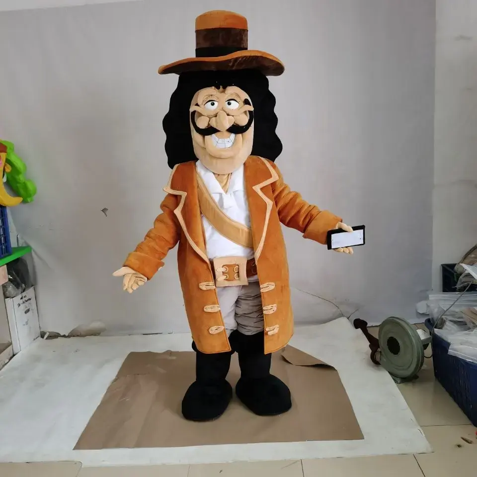 Funtoys-disfraces de Mascota de pirata para fiesta, ropa personalizada de color marrón Cyber Dick, recién llegada