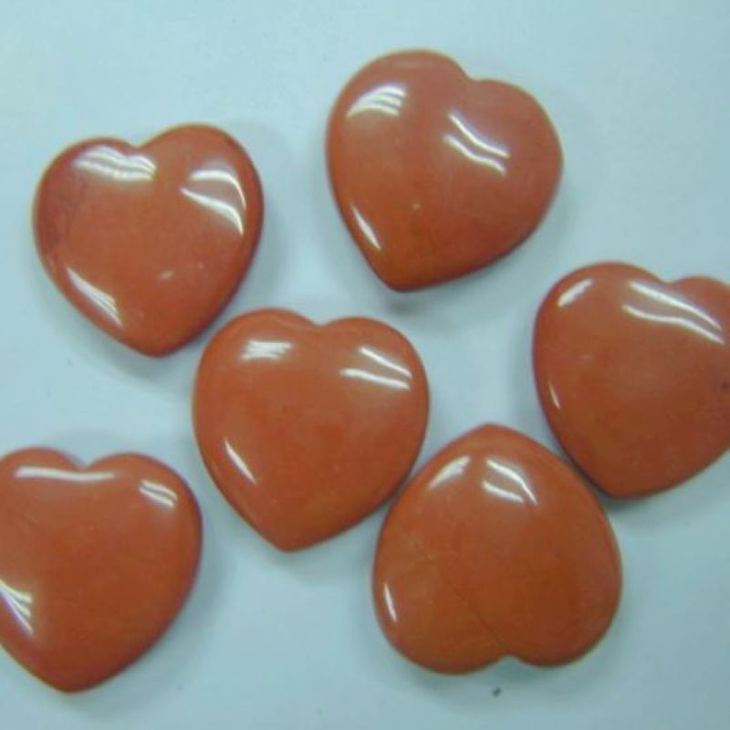 Red jasper 2.5*2.5*0.8cm
