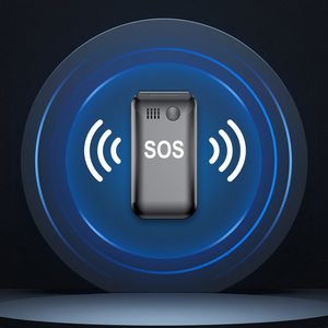 โทรศัพท์มือถือแบบฝาพับ4G/3G ของแท้ปลดล็อกจากโรงงานพร้อมซิมการ์ดสองซิมผู้สูงอายุโทรศัพท์พร้อมหน้าจอ - Product Image 4