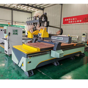 Enrutador CNC multicabezal de 3 ejes fácil de usar con función rotativa: un cambio de juego para la carpintería - Product Image 1