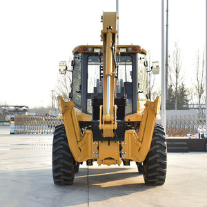 Envío gratis Mini excavadora retroexcavadora China 4x4 <span class=keywords><strong>Tractor</strong></span> Compacto personalizado con cargador y retroexcavadora - Product Image 3