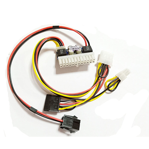 <strong>PCI</strong>-E 6pin Female <strong>Input</strong> DC-ATX 160-250W 24pin Power Supply Module Switch Pico PSU Car Auto Mini ITX High DC-ATX Power Module - Product Image 2